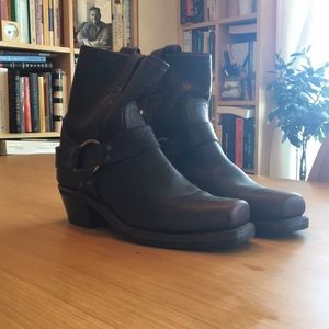 Frye harness boots